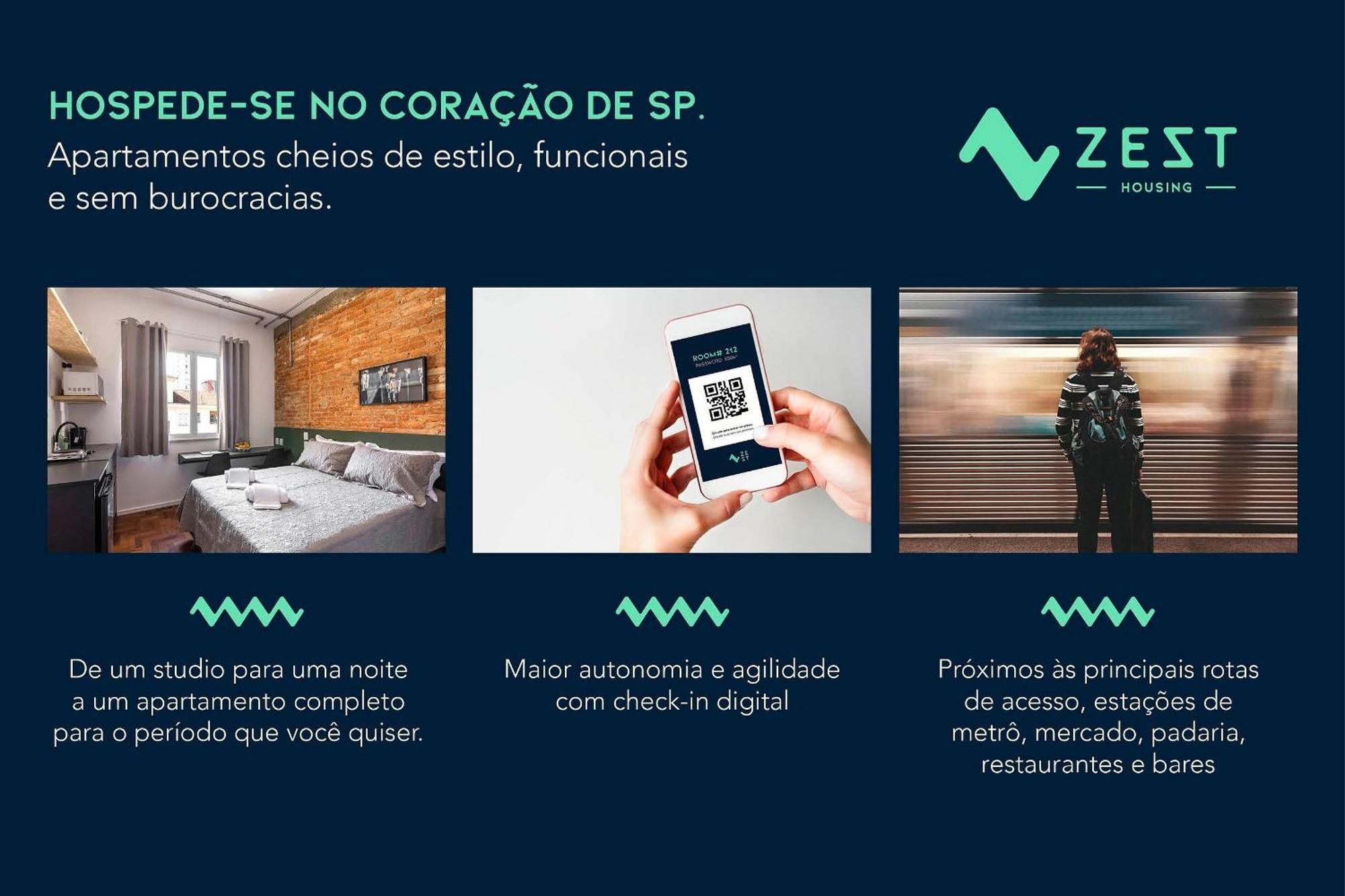 Zest Teodoro Hotel São Paulo Eksteriør billede